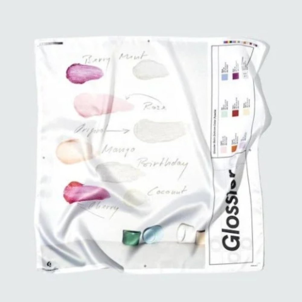 [NWT] Glossier Balm Dot Com Scarf